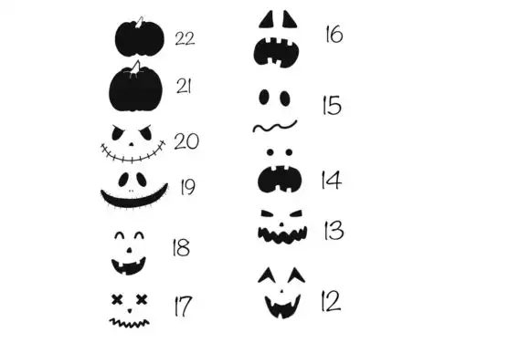 22 Halloween Brush Stamps for Procreate 3 074029