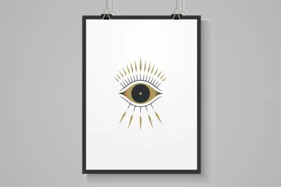 22 Mystic Eyes Procreate Stamps 10 074112