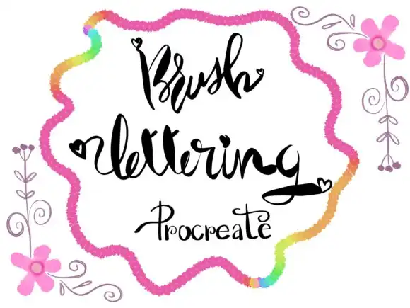 25 Procreate Lettering Brushes