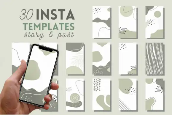 30 Green Instagram Story Templates
