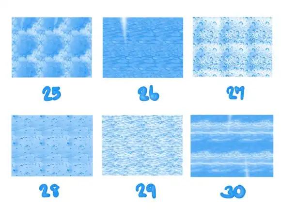 50 Water Texture Brushes for Procreate 5 073425