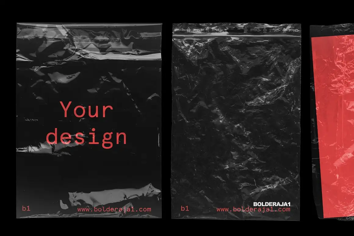 8 Plastic Bag .PNG Mockups 9 072983
