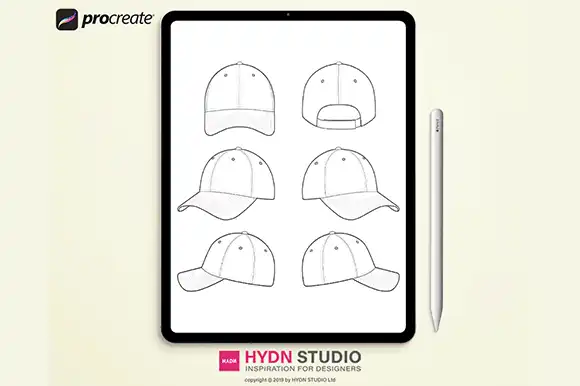 Adjustable Cap Design Stamp Brushes 3 072507