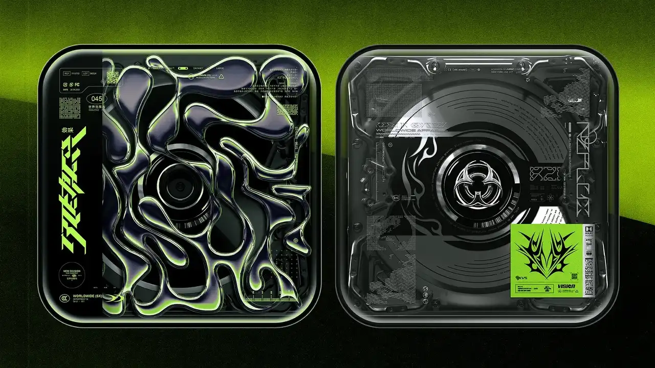 Bleach - Futuristic CD Case Mockup