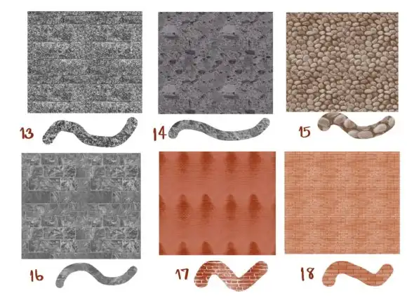 Brick,Stone Texture Brushes Procreate 5 073425