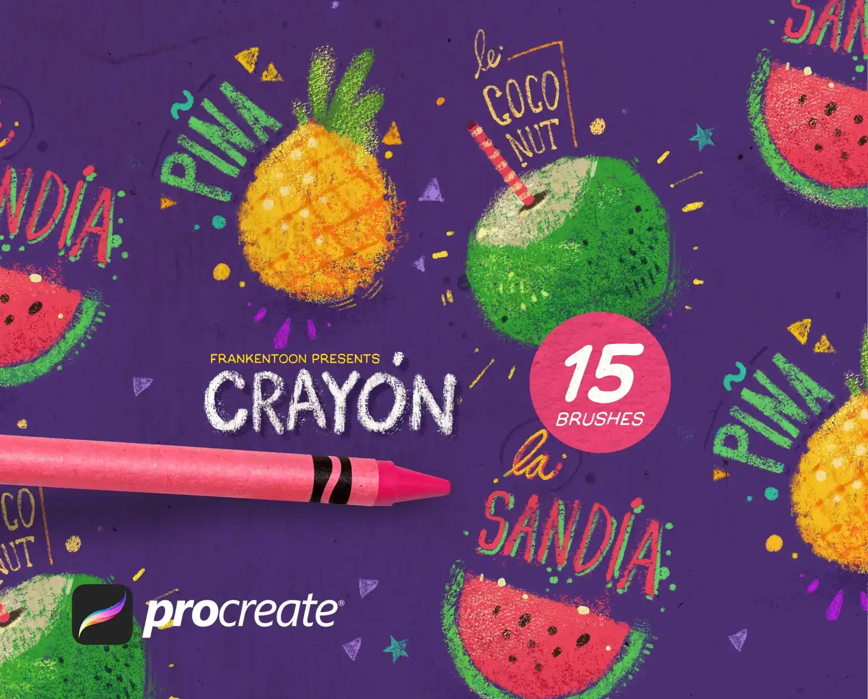 Crayon - Procreate Brush Pack 9 073425