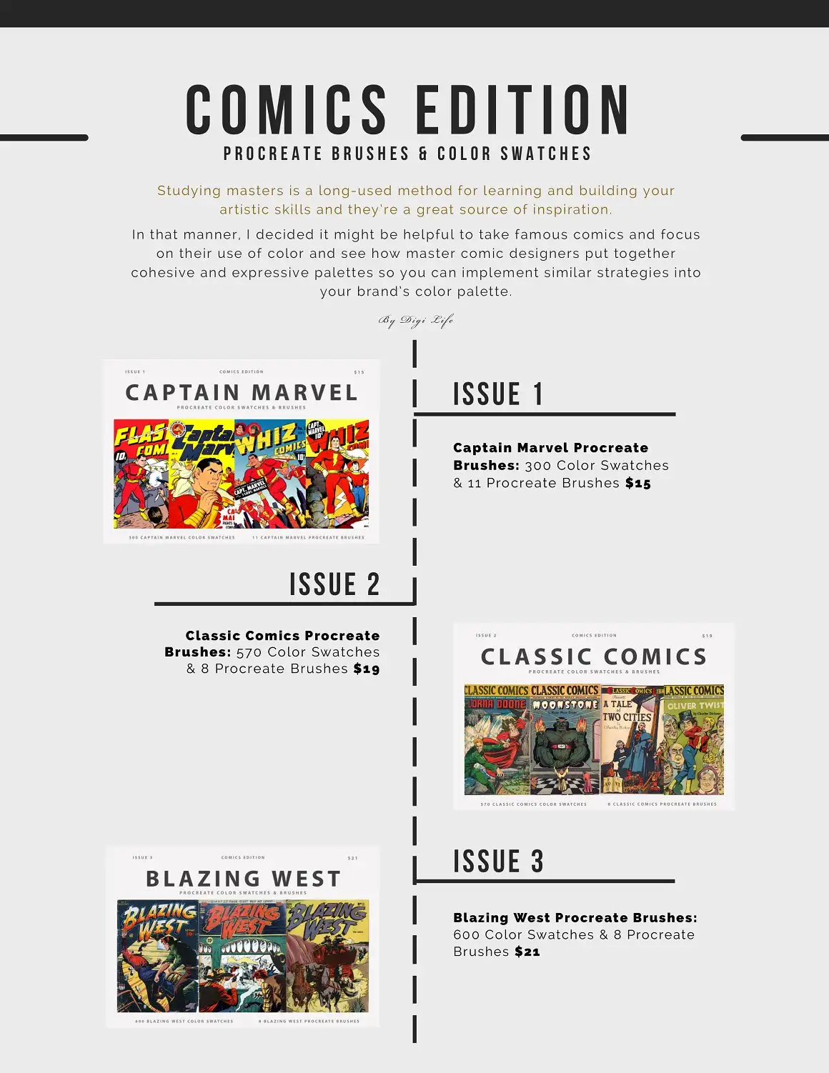 Classic Comics Procreate Brushes 3 074029