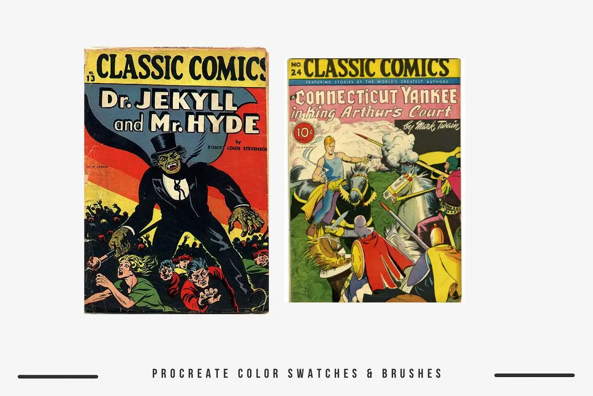 Classic Comics Procreate Brushes 8 074029