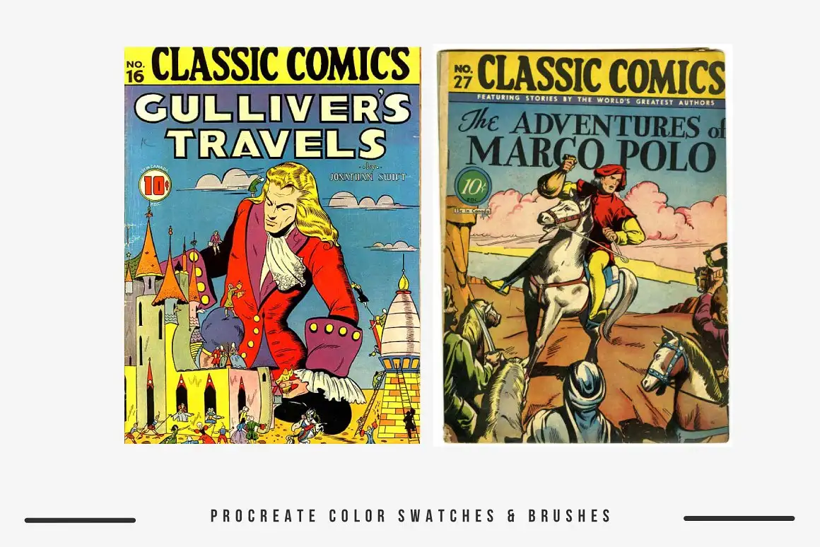 Classic Comics Procreate Brushes 6 074029