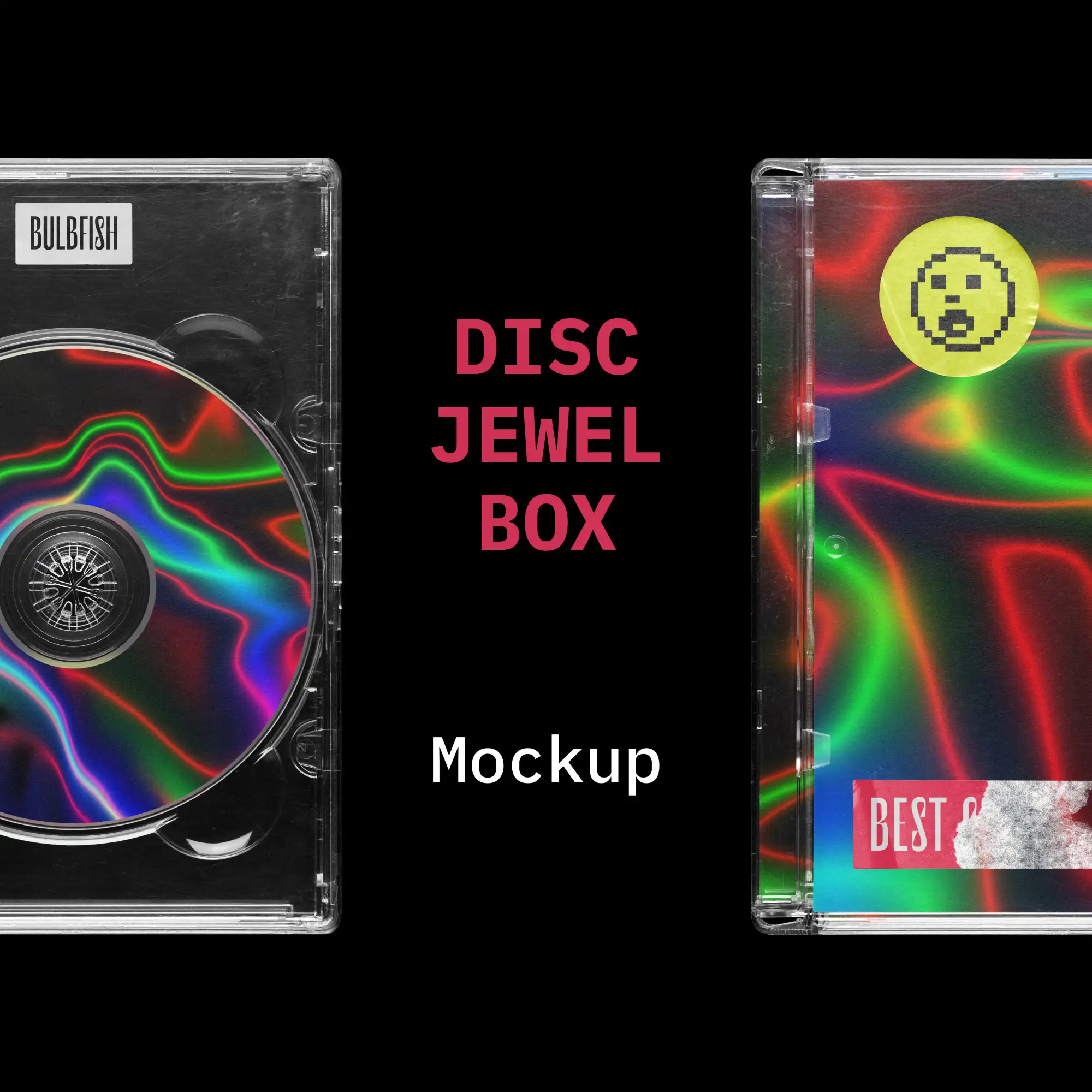 DISC JEWEL BOX MOCKUP