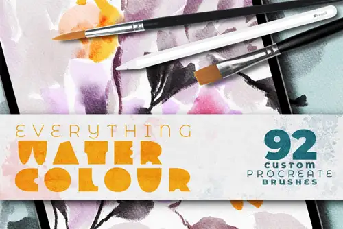 Procreate Brushes and Palettes Bundle - 11 Packs 4 074029