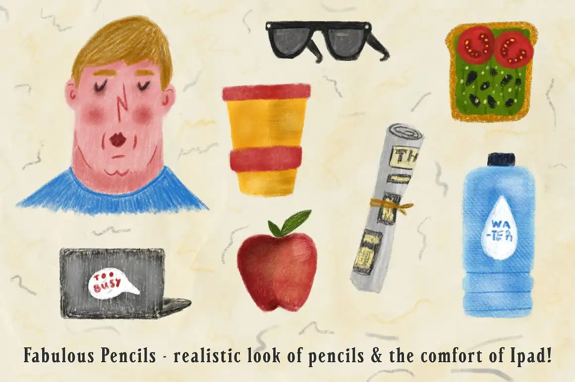 Fabulous Pencils for Procreate 5 073425