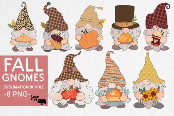 Fall Gnomes Bundle 3 074029