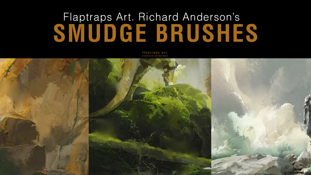 Flaptraps Art Smudge Brushes