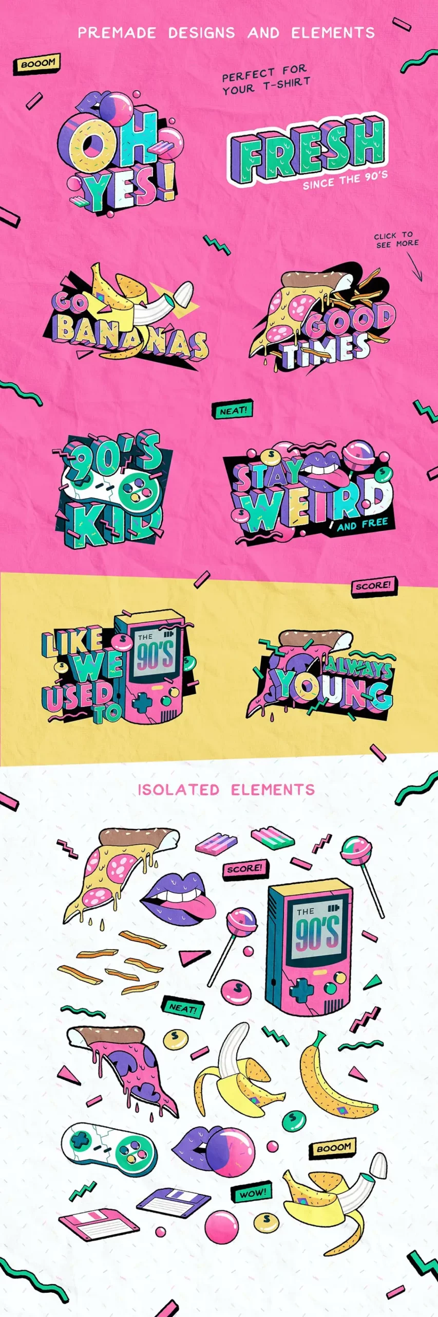 Good Times Alphabet & Graphic Set 3 074412