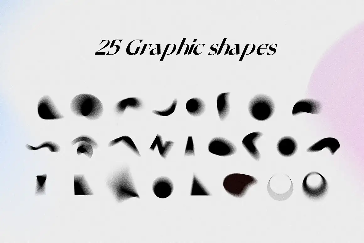Gradient Color Grainy Textures 12 072871