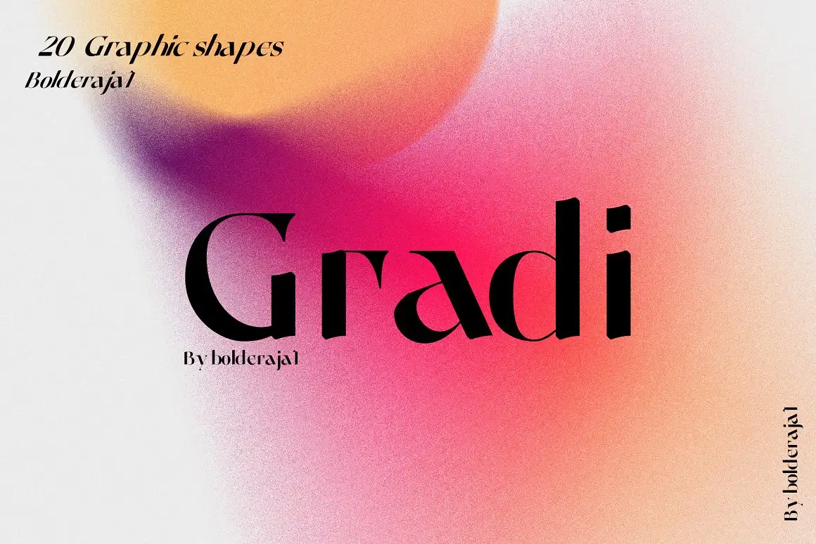 Gradient Color Grainy Textures 3 073110