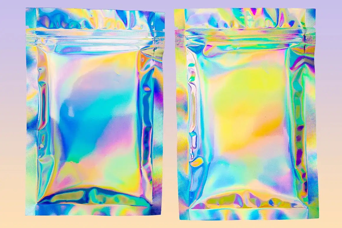 HOLO - Holographic Pack Mockup 5 073091
