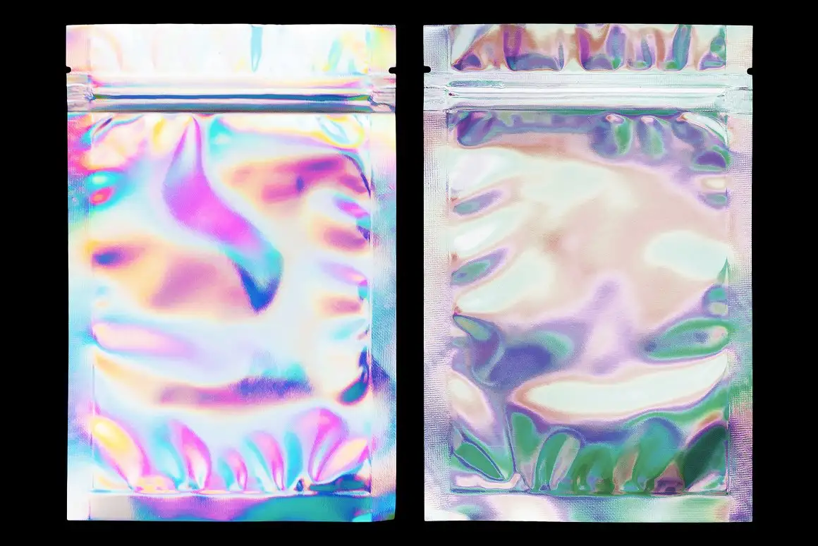 HOLO - Holographic Pack Mockup 10 073036