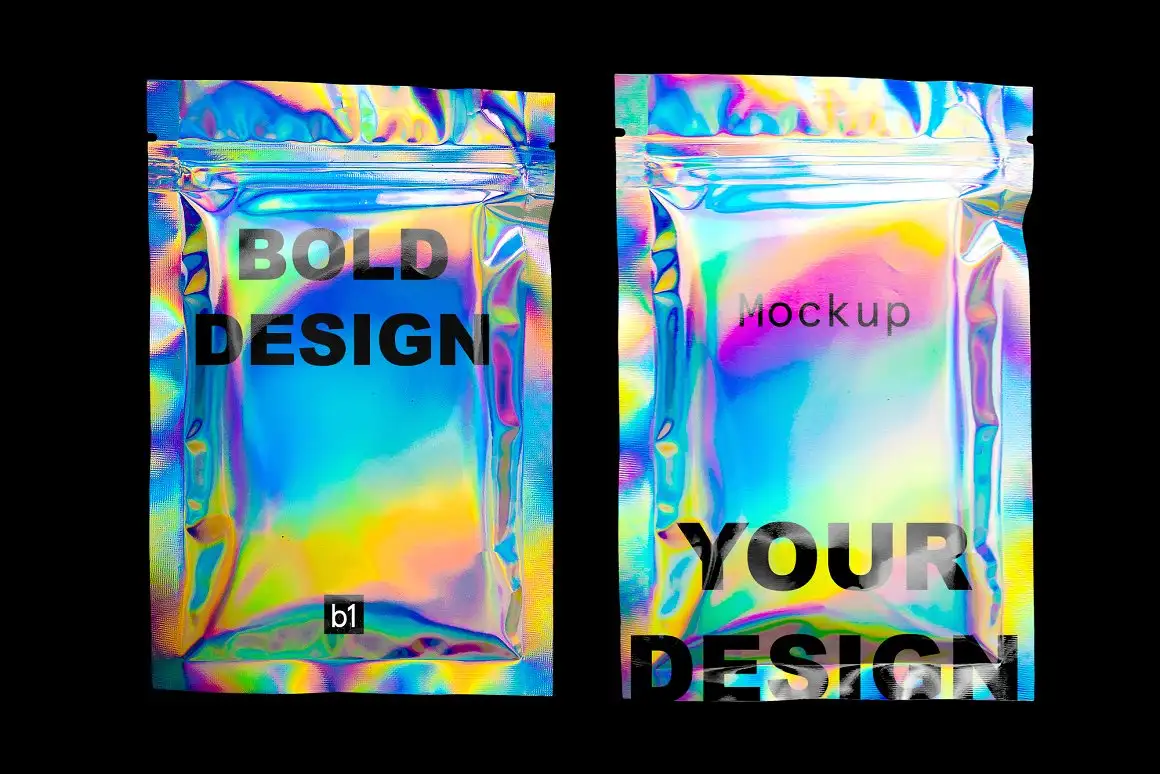 HOLO - Holographic Pack Mockup 7 073065