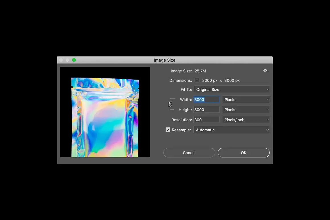 HOLO - Holographic Pack Mockup 16 072831