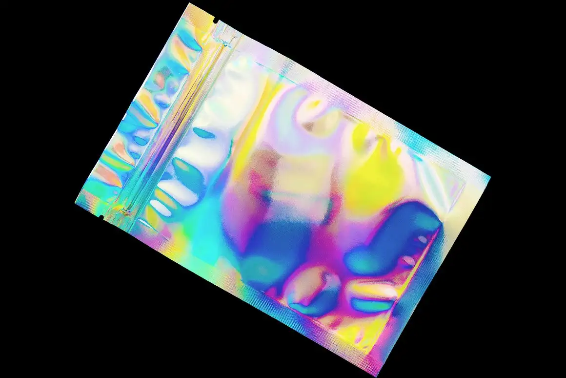 HOLO - Holographic Pack Mockup 13 072952