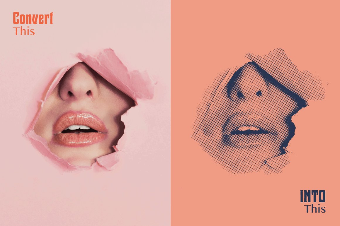 Halftone Zine Machine for Photoshop 12 078572