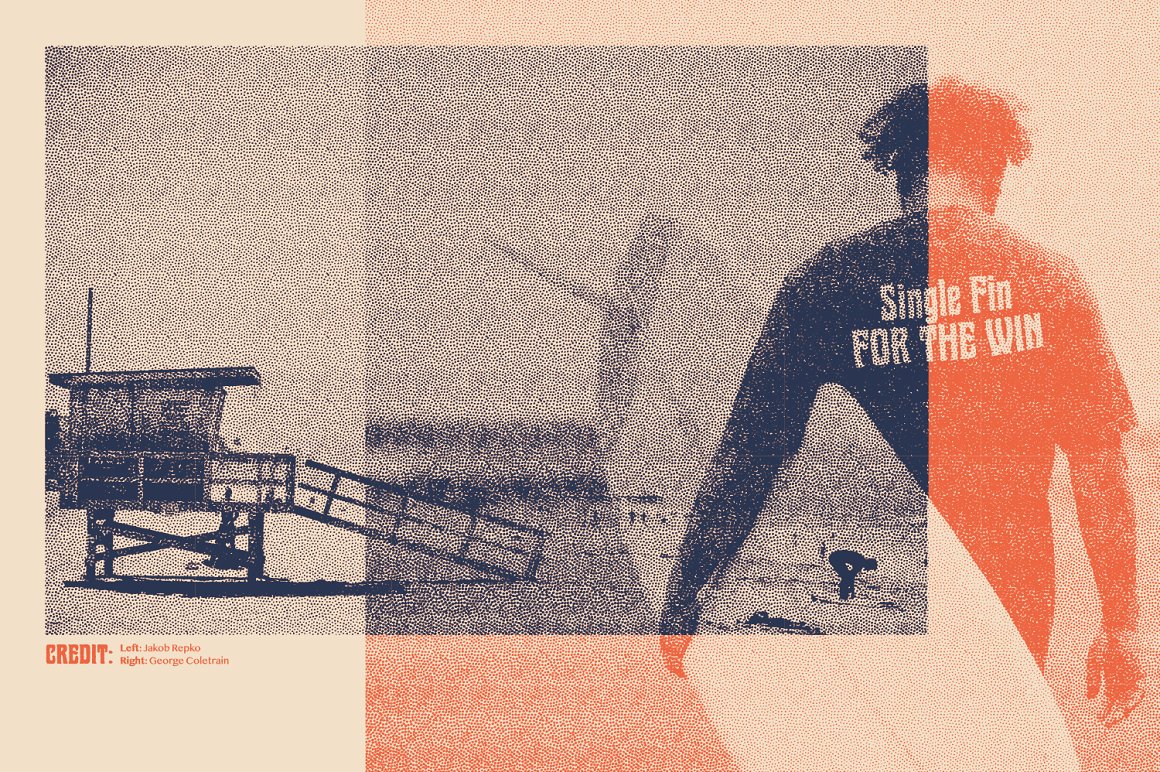 Halftone Zine Machine for Photoshop 18 078565