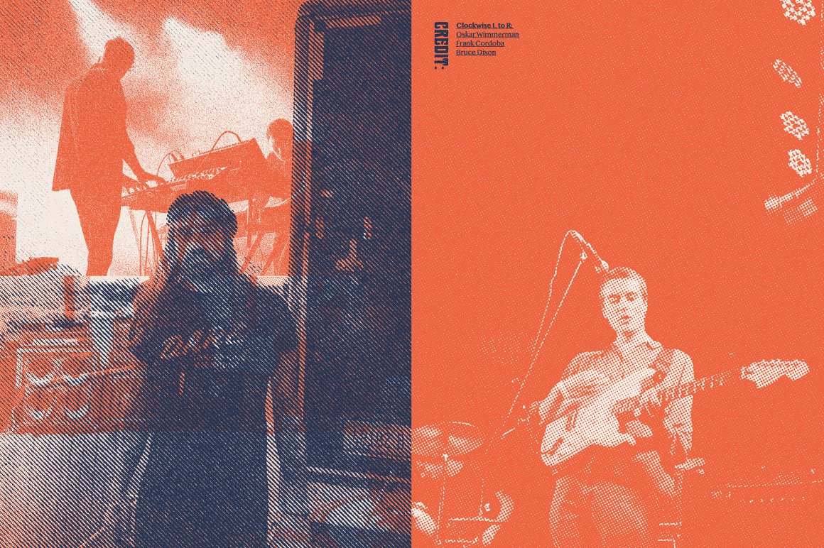 Halftone Zine Machine for Photoshop 14 078570
