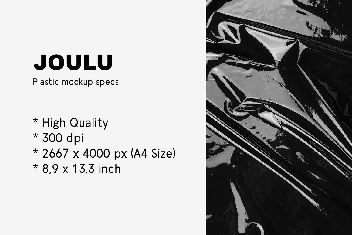 JOULU - Plastic Wrinkle Mockup 12 072980