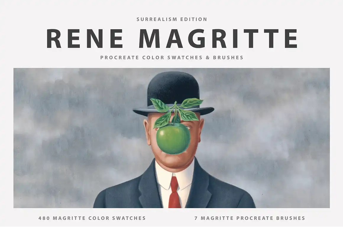 Magritte's Art Procreate Brushes