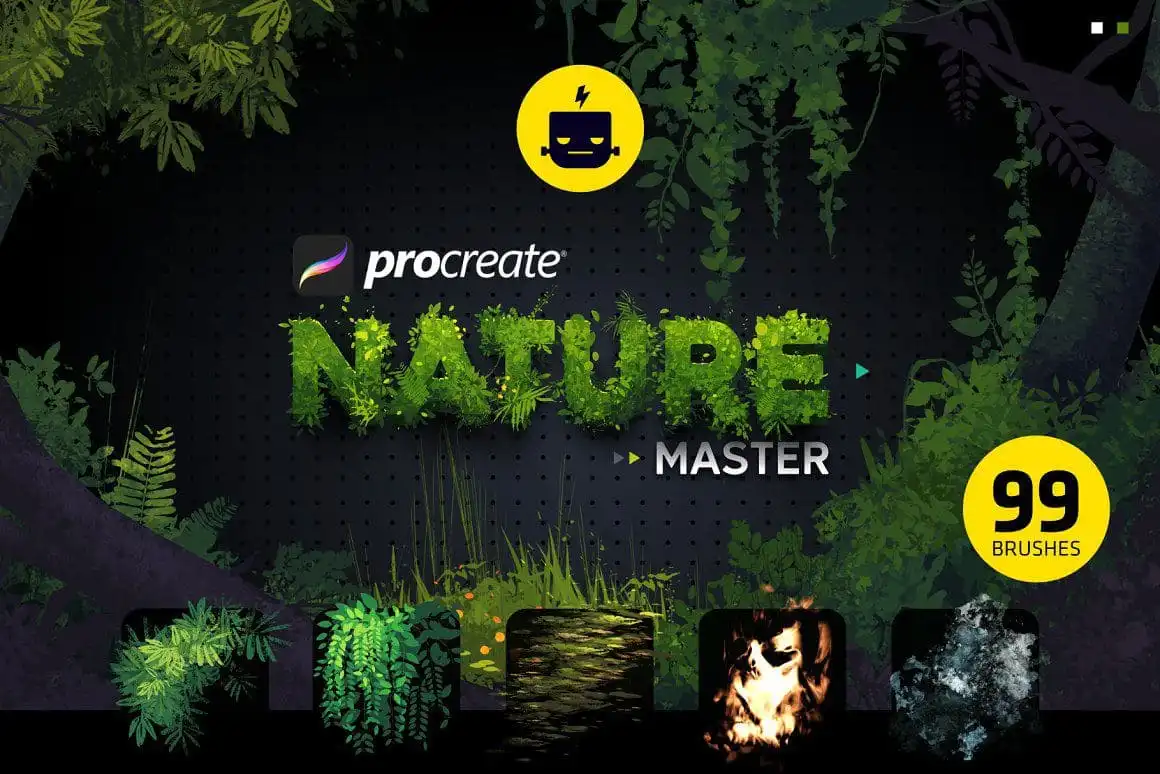 NATURE MASTER FOR PROCREATE 15 073425