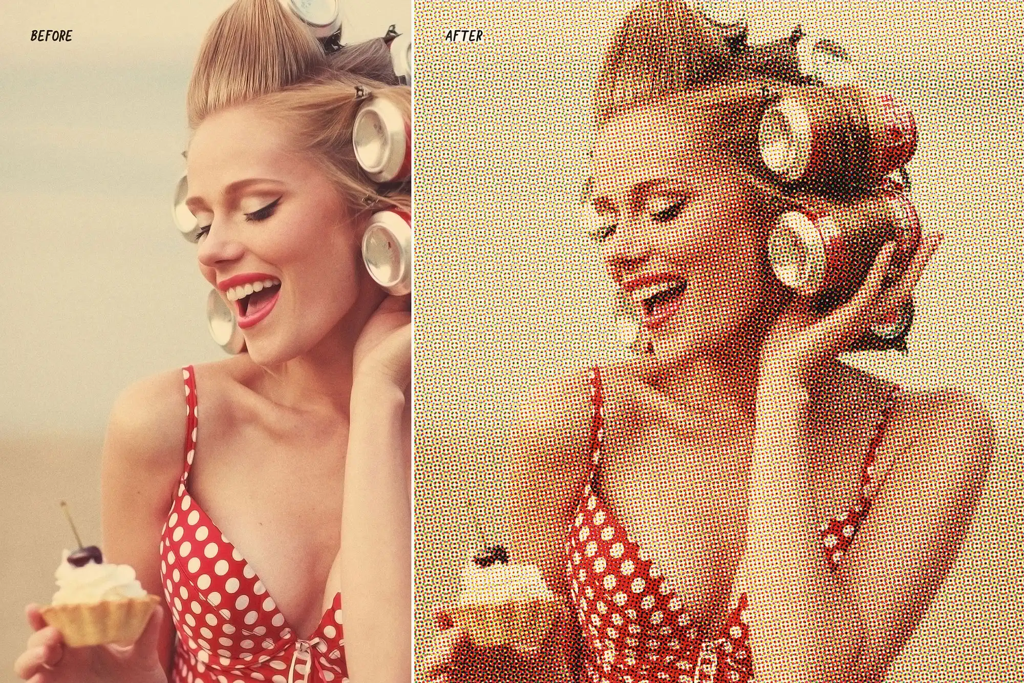 Offset Printing Simulator Photoshop Action 5 073425
