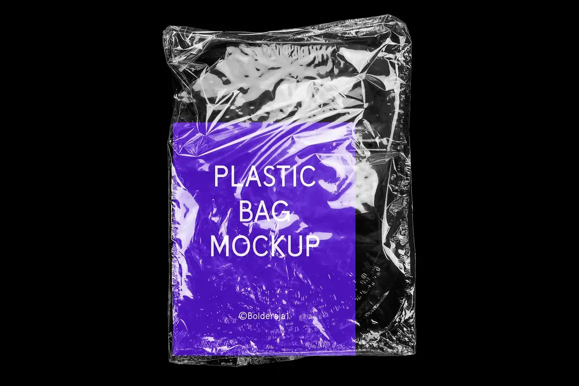 PLAST - Realistic Plastic Bag Mockup 6 073044