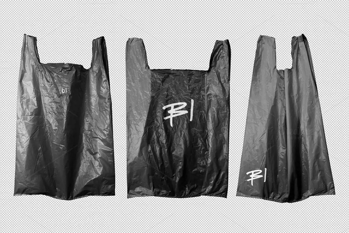 Plastic Shopping Bag Mockup 4 073120