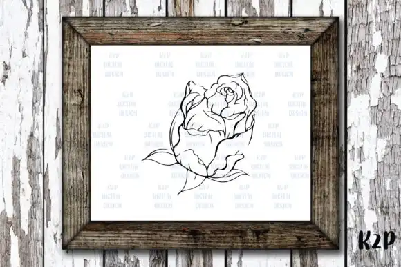 Procreate Brush Stamp - Roses Valentine 9 074412