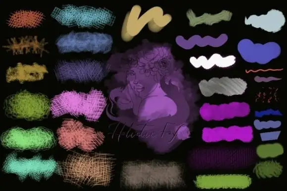 Procreate Brushset – Drawing Brushes
