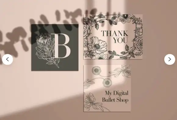 Procreate Stamp Set Botanic Flower 4 074056