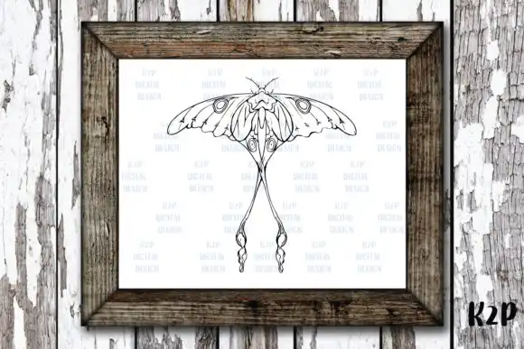 Procreate-Tattoo 12 Butterfly Stamps 10 074412