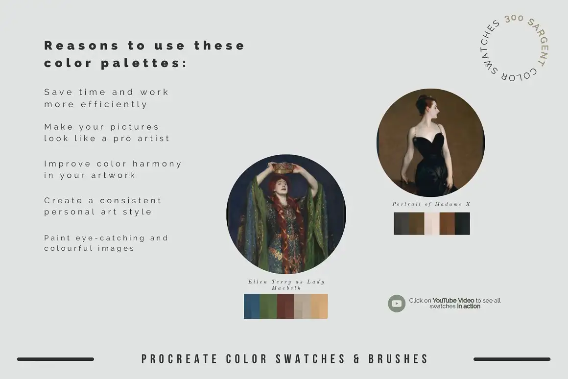 Sargent's Procreate Brushes 10 074010