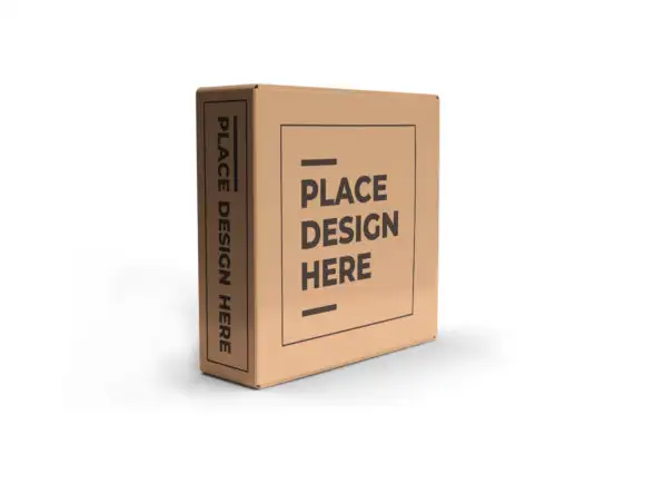 Small Square Box Packaging Mockup Bundle 12 074029