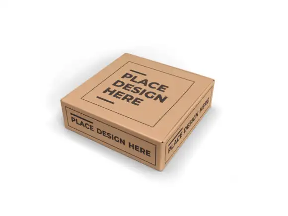 Small Square Box Packaging Mockup Bundle 7 074029