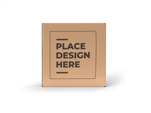 Small Square Box Packaging Mockup Bundle 3 074029