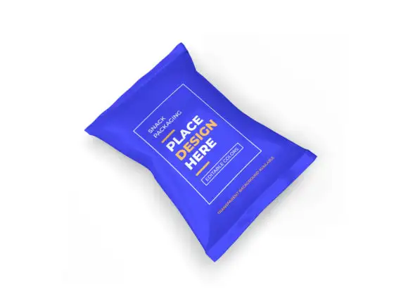 Snack Packaging Mockup Template Bundle Free Download