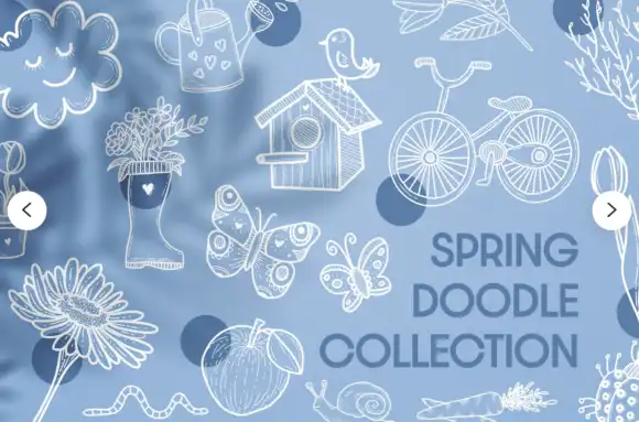 Spring Garden Brush Procreate Stamps 4 074042