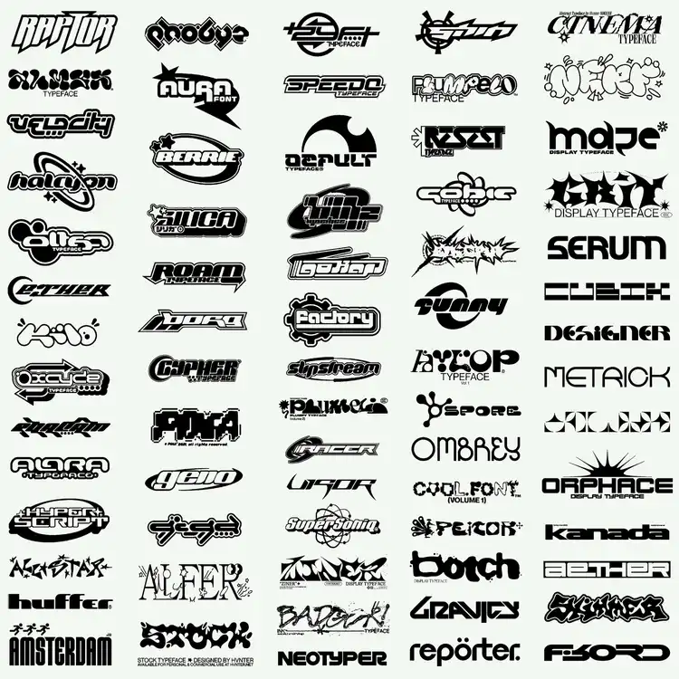 TYPEFACE BUNDLE 5 073425