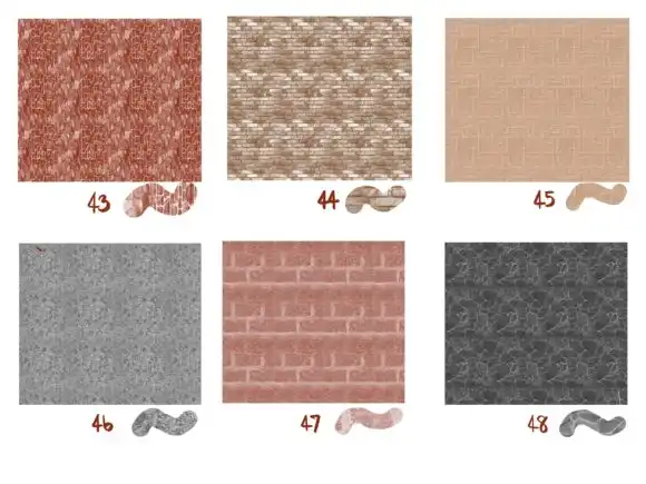 Brick,Stone Texture Brushes Procreate 19 073425
