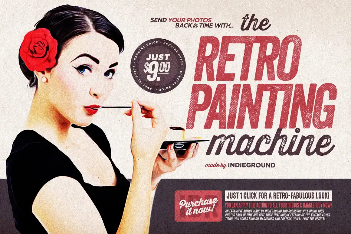 The Retro-Painting Machine