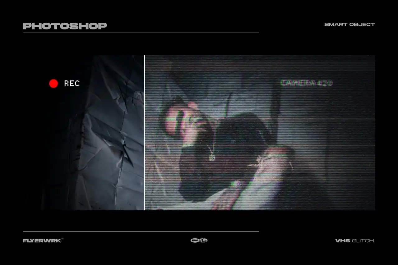 VHS Glitch Mockup 5 072507