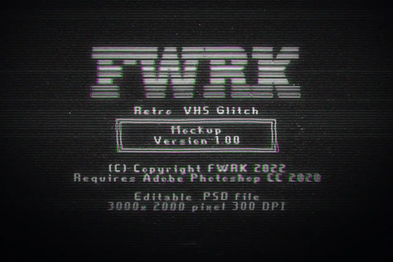 VHS Glitch Mockup 3 072639